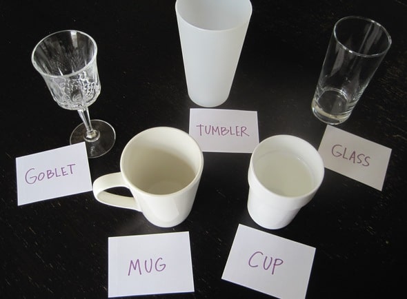 What is a 'Cup' and What is a 'Glass' - Is there a Difference?