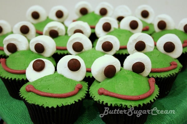 frog cupcakes 1