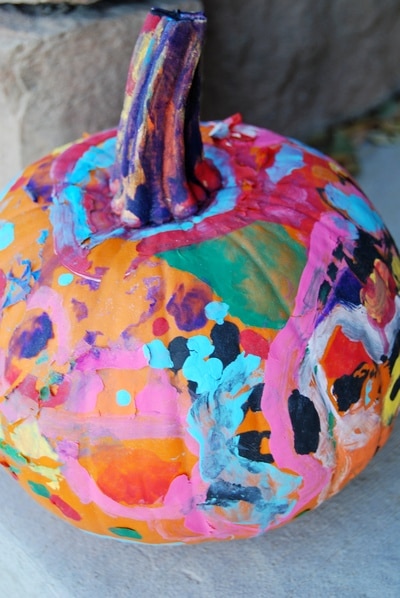 painted pumpkin 1